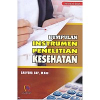KUMPULAN INTRUMEN PENELITIAN KESEHATAN