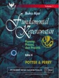 Buku Ajar Fundamental Keperawatan : konsep, proses dan praktek 1