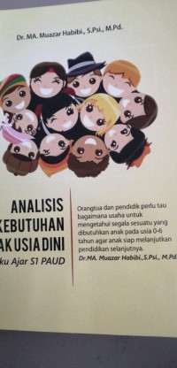 analisis kebutuhan anak usia dini