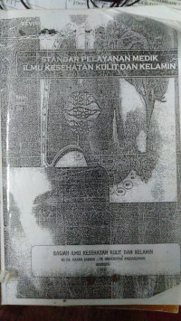 Standar Pelayanan Medik Ilmu Kesehatan kulit dan kelamin
