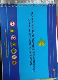 Manajemen Terpadu Pelayanan kesehatan Remaja di Fasiliatas Kesehatan Tingkat Pertama