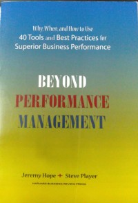 Beyond Performance Management