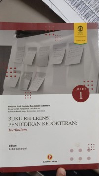 Buku referensi pendidikan kedokteran: kurikulum; Jilid I
