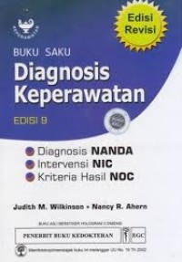 Buku Saku : DIAGNOSIS KEPERAWATAN