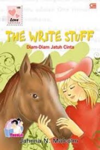 the write stuff : diam diam jatuh cinta
