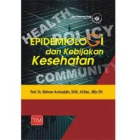 epidemiologi dan kebijakan kesehatan