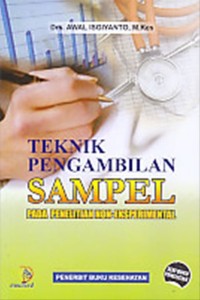TEKNIK PENGAMBILAN SAMPEL pada Penelitian Non-Eksperimental