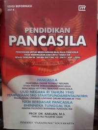Pendidikan Pancasila (Edisi Reformasi 2014)