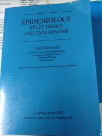 Epidemiology Study Design and Data Analysis