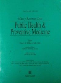 Public Health & Preventive Medicine