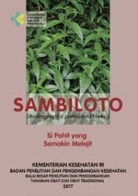 SAMBILOTO (andrographis paniculata nees )
