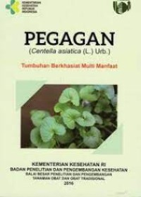 Pegagan (centella asiastica (L.) Urb.): tumbuhan berkhasiat Multi Manfaat