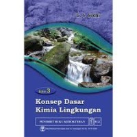 Konsep dasar kimia lingkungan