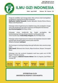 Image of E-Jurnal Ilmu Gizi Indonesia
