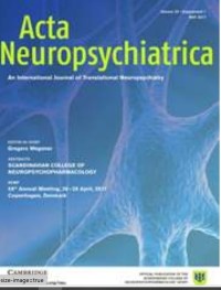 Image of E-JURNAL Acta Neuropsychiatrica
