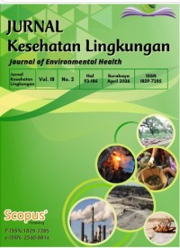 Image of E-JURNAL KESEHATAN LINGKUNGAN (Journal of Environmental Health)