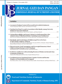 Image of E-JURNAL GIZI DAN PANGAN